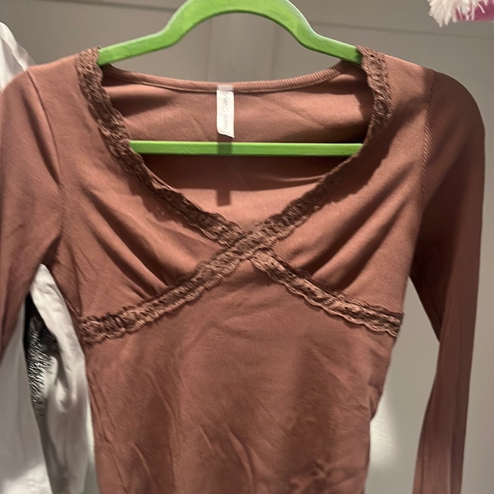 Brown long sleeve
